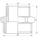 Ніпель редукційний 1 "x1-1 / 2" Koer KF.N1016 (KF0041)