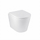 Унітаз підвісний безобідковий Kroner Armada WHI513636 RIMLESS з сидінням Slim Duroplast / Soft-close / Quick relase (KA513636WHIR)