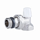 Кран радіаторний Icma 3/4" з антипротіканням кутовий без ручки №805+940