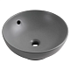 Раковина накладна MIXXUS PREMIUM TOPPER-0201 GRAY 410x410x165mm (перелив) (MP6649)