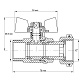 Кран з накидною гайкою 1/2" ГШМ газ Koer KR.220.G (KR0166)