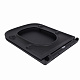 Сидіння для унітаза Qtap Tern 420х340х35 мм, Matt Black, з мікроліфтом, Slim Duroplast, Quick Release QT99HY2322MB