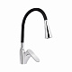 Змішувач для кухні Lidz Tani 007F3 з гнучким виливом (k40) LDTAN007F3BCR37649 Chrome/Black