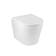 Унітаз підвісний Kroner Armada WHI513636 RIMLESS безобідковий з сидінням Slim Duroplast / Soft-close / Quick relase