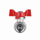 Кран кульовий Thermo Alliance Forte 1/2" ВЗ для води (метелик) SF607W15