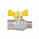 Кран кульовий Thermo Alliance Forte 1/2" ВЗ для газа (метелик) SF607G15
