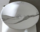 Раковина накладна MIXXUS PREMIUM ELLIPSE-0108 MARBLE 400х330х145mm (MP6526)