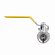 Кран кульовий Thermo Alliance Forte 1/2" ВЗ для газа (ручка) SF605G15