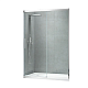 Двері у нішу розсувні KOER SR SD05-120x200-TR-01 прозоре скло EASY CLEAN 6мм хром (KR5405)