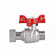 Кран кульовий з накидною гайкою Thermo Alliance Forte 1/2" ВЗ для води прямий SF261W15