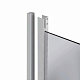 Lidz Набор: Душевая кабина Latwa SC90x90.SAT.LOW.DGR, полукруглая, стекло тонированное 4 мм + Душевой поддон Kapielka ST90x90x14