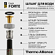 Шланг для води Thermo Alliance Forte D10 (посилений) 30 см, нерж. оплетення 1/2"x1/2" ВВ TAF384W30
