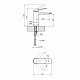 Змішувач для раковини Kroner Element 211110-3801
