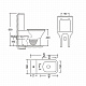 Унітаз-компакт MIXXUS STYLE-0403-R 620х360х800mm система змиву RIMLESS (MI6727)