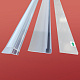 Двері у нішу розсувні KOER SR SD02-120x200-TR-01 прозоре скло EASY CLEAN 8мм хром (KR5384)