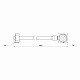 Шланг залив Thermo Alliance Standart для пральної машини 400 см SD095W400