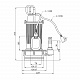 Насос дренажний Pumpman QDX1,5-24-0,55 кВт Hmax 25 м Qmax 7,2 куб.м 550 Вт