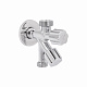 Кран кутовий подвійний  Thermo Alliance Forte 1/2"З х 1/2"З х 3/4"З, хром TAF187W151520