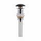 Донний клапан для раковини Qtap PU03 225х70х70 Matt black