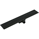 Душовий трап KOER FD35-70x600 BLACK з нерж. сталі SUS304 70x600мм (Колір чорний) (KR3272)