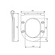 Комплект Grohe Set Унітаз ELLIPSE-0305-T3 + Інсталяція UA388400WG + панель 38732000 (388400WGELLIPS0305T3)