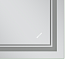 Дзеркало MIXXUS PREMIUM QUADRO MR20-80x60-REVERSE з LED Touch, Anti-fog, димером, рег. яскравості (MP6619)