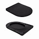 Унітаз підлоговий Qtap Scorpio Ultra Quiet безобідковий з сидінням Soft-close MATT BLACK QT14226088AMB