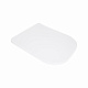 Сидіння для унітазу Qtap (Stork, Aquarius 630) 420x336x22 мм, White, з мікроліфтом, Slim Duroplast, Quick Release QTSC179W49263