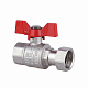 Кран кульовий з накидною гайкою Thermo Alliance Forte 3/4" ВР для води прямий SF260W20