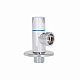 Кран кутовий Thermo Alliance Standart (ручка кругла) з керам.буксою 1/2"З х 3/4"З SF342W1520