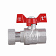 Кран кульовий з накидною гайкою Thermo Alliance Forte 3/4" ВР для води прямий SF260W20