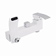 Душова система універсальна Qtap Swan Cascada на три споживачі (з виливом) QTSWA111CRW45570 Chrome/White