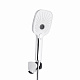 Змішувач для ванни Qtap Gemini (з душовим гарнітуром) QTGEM259CRW45683 Chrome/White