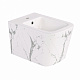 Біде підвісне Qtap Tern 520x350x330 мм, Marble QT17551303GMR
