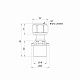 Перехідник прес Icma 16х1/2" ВР з накидною гайкою №415