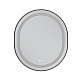 Дзеркало MIXXUS PREMIUM ELLIPSE MV05-80x70-REVERSE BLACK з LED Touch, Anti-fog, димером (3-6,5kK) (MP6646)