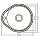 Мийка кухонна Zerix Z4843-06-160MD (micro decor) (ZS0567)