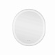 Дзеркало Qtap Gemini 800х700 з LED-підсвічуванням Touch, з антизапотіванням, з димером, рег. темп. кольору (3000-6500K) QT2578R8071W