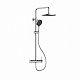 Душова система універсальна Qtap Sloup на два споживачі QT57103OC Chrome