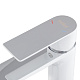 Змішувач для умивальника високий HAIBA ALEX 001 HIGH NUT WHITE-CHROME (Колір білий хром) (HB9564)