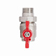 Кран кульовий «Американка» Thermo Alliance Forte 1" кутовий SF221W25