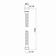 Шланг Lidz Niagara 03 1,5 м LDNIA03CRM35452 Chrome