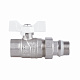 Кран кульовий "Американка" Thermo Alliance Forte 3/4" з антипротіканням прямий SF222W20