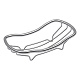 Мильниця Qtap Liberty QTLIBCRM11561 Chrome