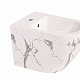 Біде підвісне Qtap Robin 515x370x350 мм, Marble QT13551381GMR