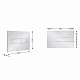 Клавіша змиву Qtap Standard 152x236x28 мм, Chrome, лінійна QTSTD164CRM49472