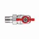 Кран кульовий «Американка» Thermo Alliance Forte 1/2" кутовий SF221W15