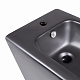 Акційний набір: Унітаз напольний Robin Ultra Quiet QT13226083AMB 660x360x855 Black + Біде напольне Robin QT13442141CMB 565x360x405 Black
