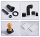 Комплект: MIXXUS PREMIUM BEVEL-SET-2101 BLACK Унітаз система змиву TORNADO 1.0+ Інсталяція KOER KT-0404 + панель KT-0604-05 BLACK MAT (MP6669)