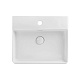 Раковина подвесная-накладная MIXXUS PREMIUM QUADRO-0203 500х420х130mm (отверстие под смеситель, перелив) (MP6718)